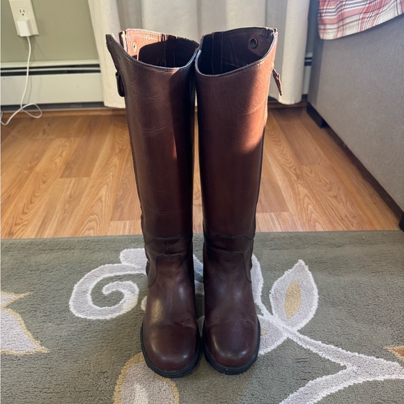 Smartpak Shoes - SmartPak Solstice Winter Boots - Brown Leather Waterproof 42 Wide Calf - Riding